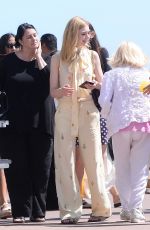 ELLE FANNING Out and About in Los Angeles 05/22/2016