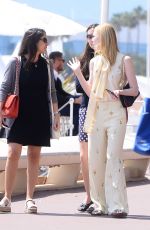 ELLE FANNING Out and About in Los Angeles 05/22/2016