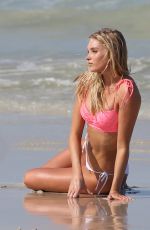 ELSA HOSK on the VS Photoshoot in Miami 05/10/2016