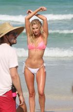 ELSA HOSK on the VS Photoshoot in Miami 05/10/2016