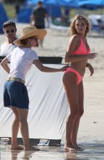 ELSA HOSK on the VS Photoshoot in Miami 05/10/2016