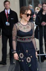 EMILIA CLARKE at BBC Radio 1 Studios in London 05/26/2016