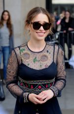 EMILIA CLARKE at BBC Radio 1 Studios in London 05/26/2016