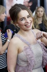 EMILIA CLARKE at Me Before You Premiere in New York 05/23/2016