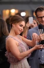EMILIA CLARKE at Me Before You Premiere in New York 05/23/2016