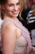EMILIA CLARKE at Me Before You Premiere in New York 05/23/2016