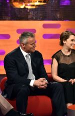 EMILIA CLARKE on the Set of 