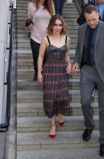 EMILIA CLARKE Out and About in Toronto 05/18/2016