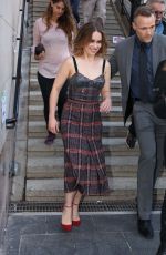 EMILIA CLARKE Out and About in Toronto 05/18/2016