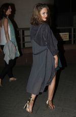 EMILY ATACK Leaves Theatre Eoyal in Nottingham 05/12/2016