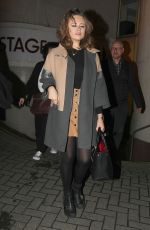 EMILY ATACK Leaves Theatre in Nottingham 05/10/2016
