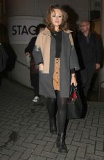 EMILY ATACK Leaves Theatre in Nottingham 05/10/2016