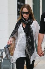 EMILY BLUNT at Balayage by Nancy Braunin Salon in Beverly Hills 05/25/2016