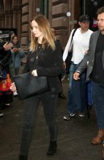 EMILY BLUNT Leaves Public Theater in New York 05/01/2016