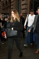 EMILY BLUNT Leaves Public Theater in New York 05/01/2016