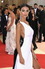 EMILY RATAJKOWSKI at Costume Institute Gala 2016 in New York 05/02/2016