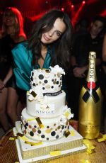 EMILY RATAJKOWSKI Celebrates Her Birthday at Intrique in Las Vegas 05/28/2016