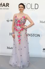 EMMA MILLER at Amfar’s 23rd Cinema Against Aids Gala in Antibes 05/19/2016