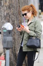 EMMA ROBERTS at a Gym in West Hollywood 05/09/2016