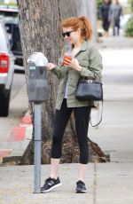 EMMA ROBERTS at a Gym in West Hollywood 05/09/2016