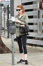 EMMA ROBERTS at a Gym in West Hollywood 05/09/2016