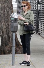 EMMA ROBERTS at a Gym in West Hollywood 05/09/2016