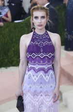 EMMA ROBERTS at Costume Institute Gala 2016 in New York 05/02/2016