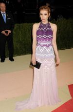 EMMA ROBERTS at Costume Institute Gala 2016 in New York 05/02/2016