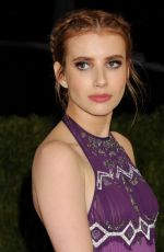 EMMA ROBERTS at Costume Institute Gala 2016 in New York 05/02/2016