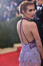 EMMA ROBERTS at Costume Institute Gala 2016 in New York 05/02/2016