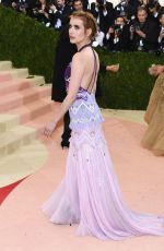 EMMA ROBERTS at Costume Institute Gala 2016 in New York 05/02/2016