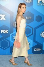 EMMA ROBERTS at Fox Network 2016 Upfront Presentation in New York 05/16/2016