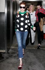 EMMA ROBERTS at LAX Airport in Los Angeles 05/03/2016