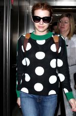 EMMA ROBERTS at LAX Airport in Los Angeles 05/03/2016