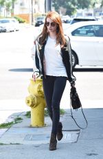 EMMA ROBERTS Out in Los Angeles 05/10/2016