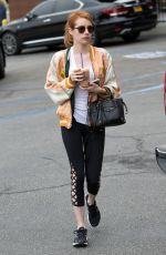 EMMA ROBERTS Out in West Hollywood 05/11/2016