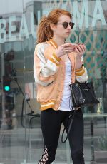 EMMA ROBERTS Out Shopping in Los Angeles 05/11/2016