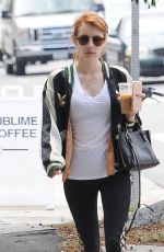 EMMA ROBERTS Out Shopping in Los Angeles 05/11/2016