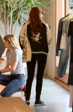 EMMA ROBERTS Out Shopping in West Hollywood 05/19/2016