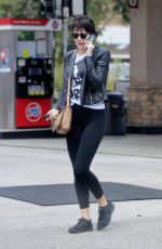 EMMA STONE at a Gas Station in Malibu 05/07/2016