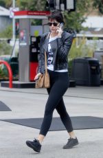 EMMA STONE at a Gas Station in Malibu 05/07/2016