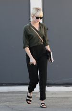 EMMA STONE Out and About in Hollywood 05/24/2016