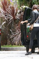 EMMA STONE Out and About in Los Angeles 05/07/2016