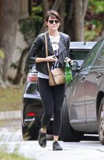 EMMA STONE Out and About in Los Angeles 05/07/2016