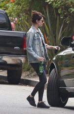 EMMA STONE Out and About in Los Angeles 05/14/2016
