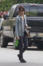 EMMA STONE Out and About in Los Angeles 05/14/2016