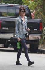 EMMA STONE Out and About in Los Angeles 05/14/2016