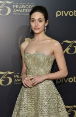 EMMY ROSSUM at 75th Annual Peabody Awards in New York 05/21/2016