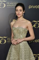 EMMY ROSSUM at 75th Annual Peabody Awards in New York 05/21/2016