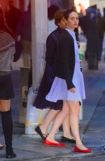 EMMY ROSSUM Out in New York 05/21/2016
